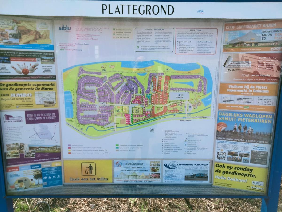 Bj Chalets - Robbengat 85 - Gezellige Chalet Op Vakantiepark Lauwersoog! Vroege Incheck! Met Airco! Exterior photo